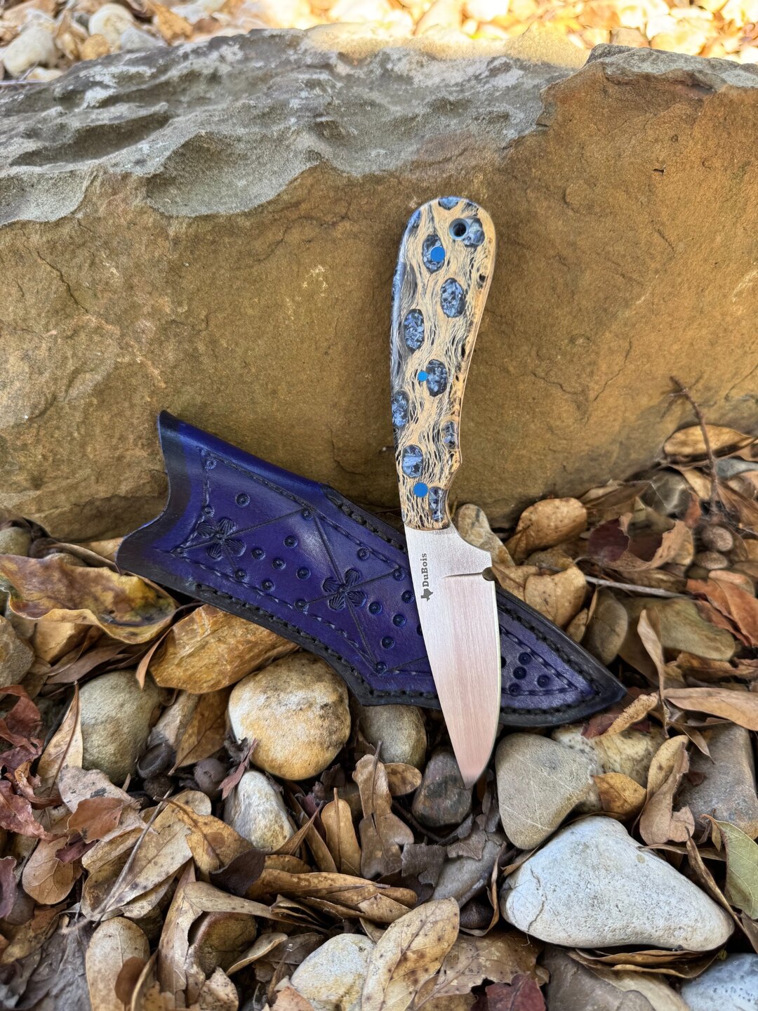 8" Cholla Hunter handmade knife No. 104 by Of the Woods Knives