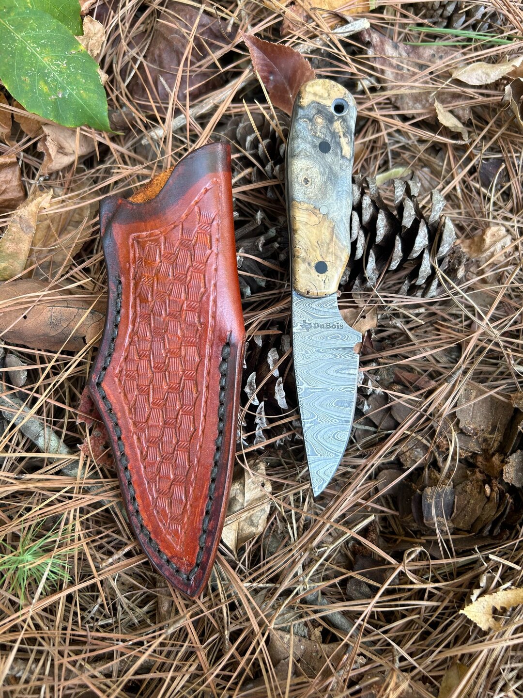6 1/4" Mini-Skinner handmade knife No. 116 by Of the Woods Knives