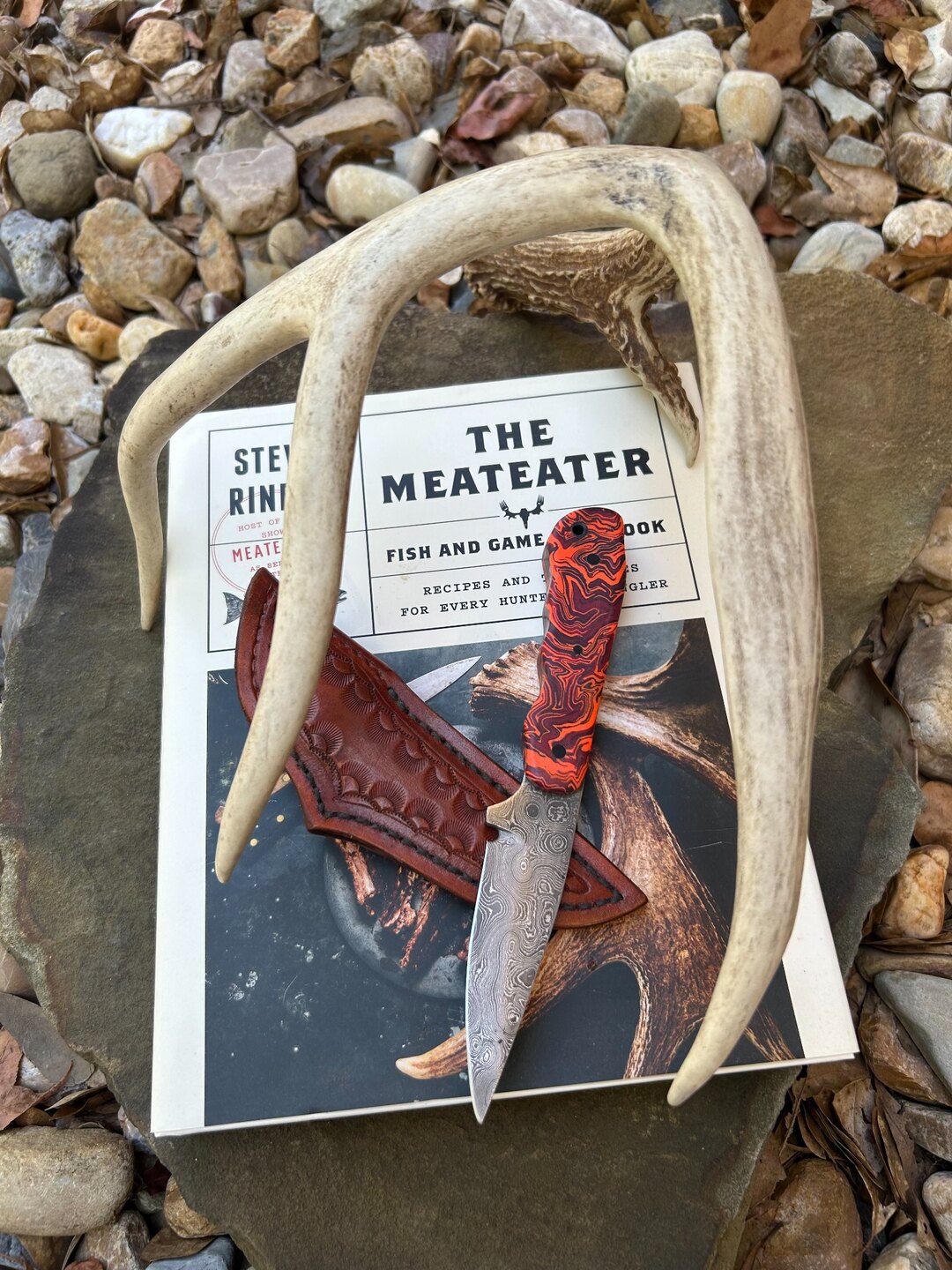 8" Fighter handmade knife No. 95 by Of the Woods Knives